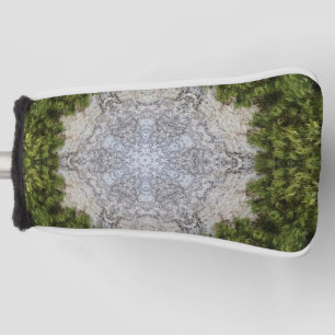 Couvre-club De Golf Green Moss & Earth Nature Art