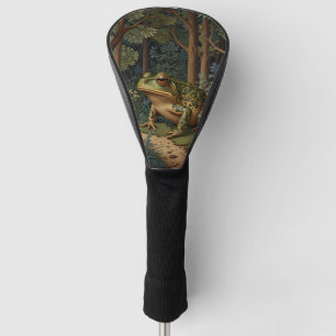Couvre-club De Golf Grenouille vintage rétro