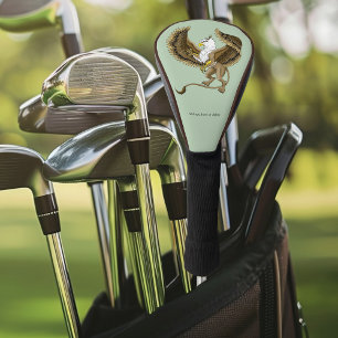 Couvre-club De Golf Griffon Mythique Fantastique Brun Majestueux