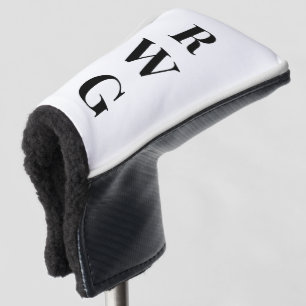 Couvre-club De Golf Gros monogramme