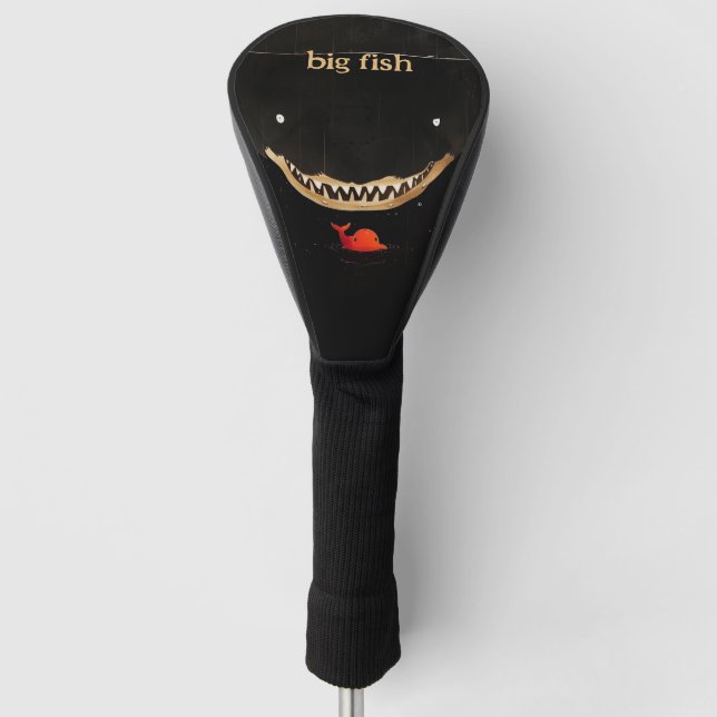 Couvre-club De Golf Gros requin foncé (Devant)