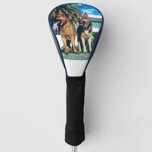 Couvre-club De Golf groupe german shepherd (Devant)