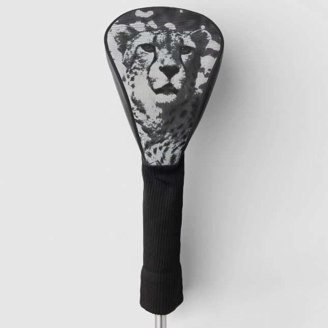 Couvre-club De Golf Guépard urbain d'art de bruit (Devant)