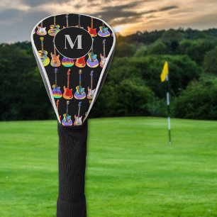 Couvre-club De Golf Guitare Personnalisée