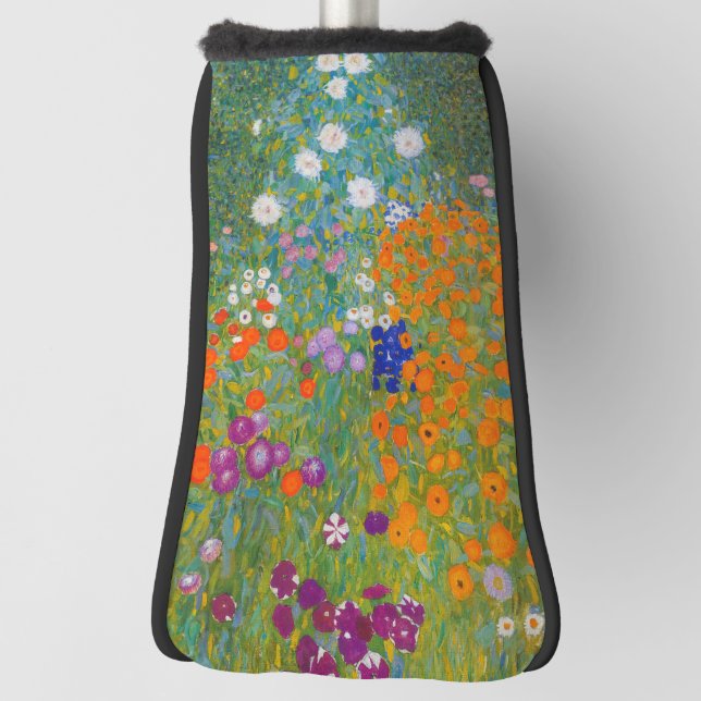 Couvre-club De Golf Gustav Klimt - Jardin des fleurs (Tourné à 90°)