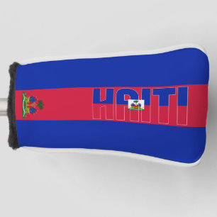 Couvre-club De Golf Haïti Drapeau magnifique patriotique