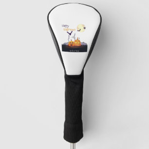 Couvre-club De Golf Halloween Axolotl Costume Halloween heureux