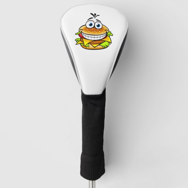 Couvre-club De Golf Hamburger drôle (Devant)