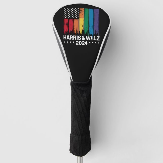 Couvre-club De Golf Harris Waltz 2024 Election Gay Tim Waltz LGBTQ (Devant)