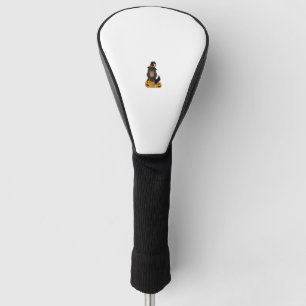 Couvre-club De Golf Hauteur de chien d'espagne de roi Charles Tan noir