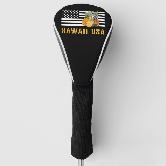 Couvre-club De Golf Hawaï, ananas (Devant)