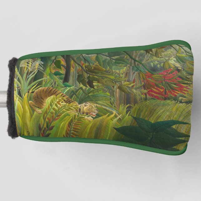 Couvre-club De Golf Henri Rousseau - Surpris ! (Devant)