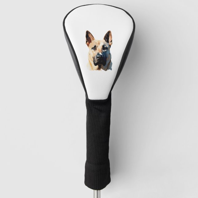 Couvre-club De Golf Héritier allemand Blond Polygone Style classique T (Devant)