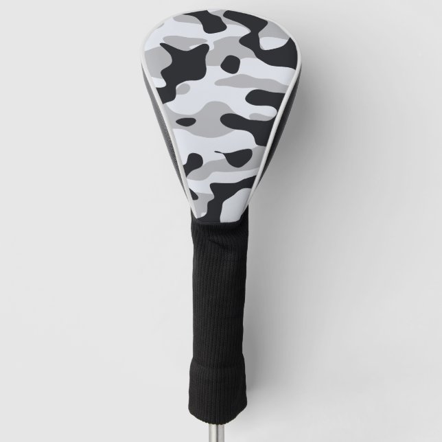 Couvre-club De Golf High contrast urban camouflage (Devant)