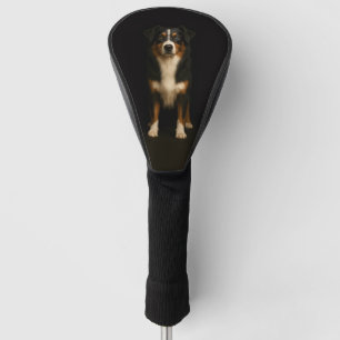 Couvre-club De Golf Housse de driver de golf Black 4 Luxe, Aussie Shep