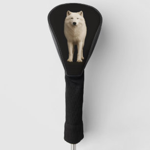 Couvre-club De Golf Housse de driver de golf Black 4 Luxe, Loup Arctiq