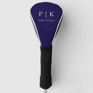 Couvre-club De Golf Housse de golf Premium Monogramme Moderne 