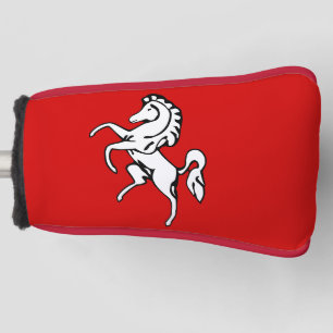 Couvre-club De Golf Housse de putter de golf avec drapeau de Kent, Ang