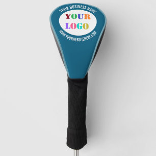 Couvre-club De Golf Housse de tête de golf avec logo et texte de votre