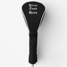 Housse de tête de golf personnalisée