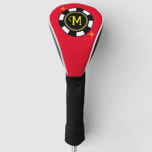 Couvre-club De Golf Housse de tête de golf - Poker Personnalisé (ajout