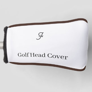 Couvre-club De Golf Housse de tête de golf simple personnalisée
