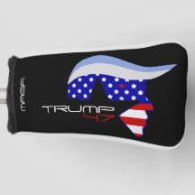 Housse de tête de golf Trump 47 Maga