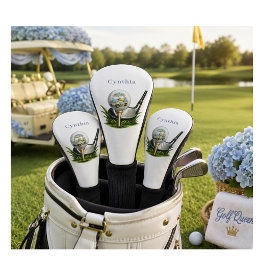 Couvre-club De Golf Housses de tête de golf élégantes pour elle