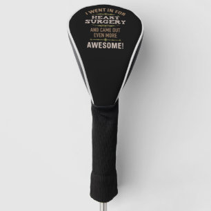 Couvre-club De Golf Humour de récupération de chirurgie cardiaque
