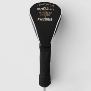 Couvre-club De Golf Humour de récupération de chirurgie hanche