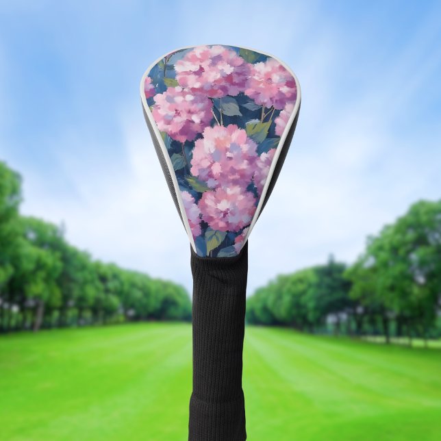 Couvre-club De Golf Hydrangée rose pâle (Créateur téléchargé)