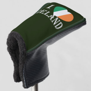 Couvre-club De Golf I Heartflag Irlande en poids pccnt