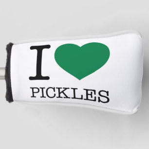 COUVRE-CLUB DE GOLF I LOVE PICKLES