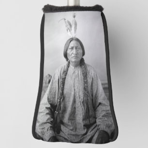 Couvre-club De Golf Icône amérindienne : Sitting Bull, chef Lakota