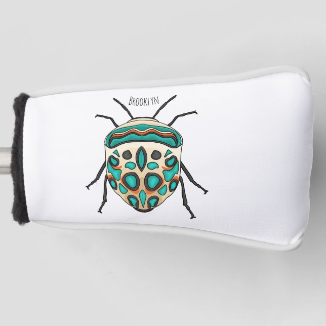 Couvre-club De Golf Illustration de bug Picasso (Devant)