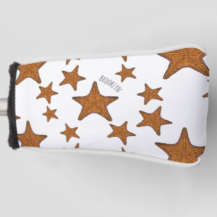 Couvre-club De Golf Illustration de dessin de Starfish