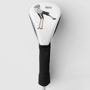 Couvre-club De Golf Illustration de dessin du secrétaire pour oiseaux