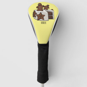 Couvre-club De Golf Illustration de gâteau de pain d'épices