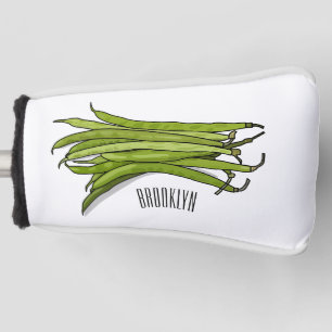 Couvre-club De Golf Illustration de haricots verts