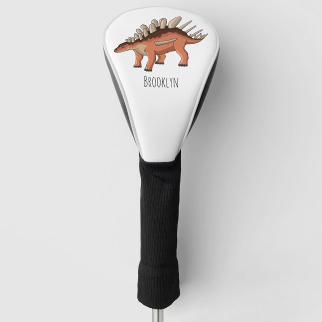 Couvre-club De Golf Illustration de Kentrosaurus (Devant)