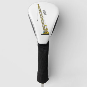 Couvre-club De Golf Illustration de la pelle à dragons
