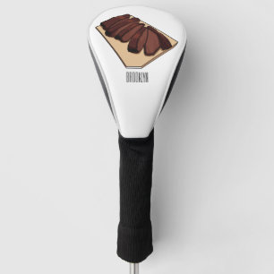Couvre-club De Golf Illustration de la poitrine de boeuf