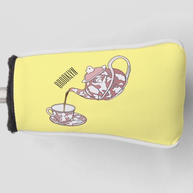 Couvre-club De Golf Illustration de la série Teacup (Devant)