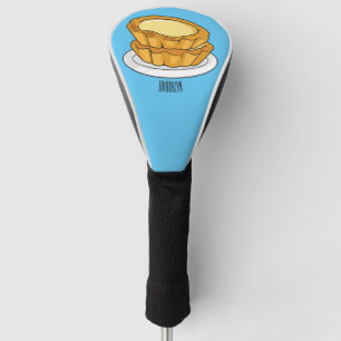 Couvre-club De Golf Illustration de la tarte à l'oeuf