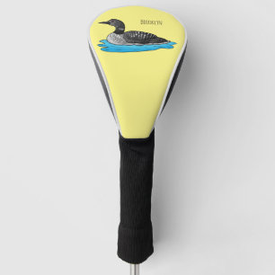 Couvre-club De Golf Illustration de Loon bird