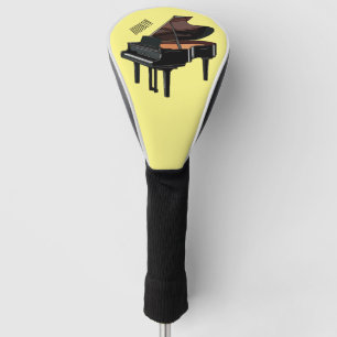 Couvre-club De Golf Illustration de piano