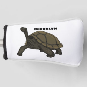 Couvre-club De Golf Illustration de tortue terrestre des Galapagos