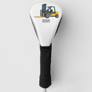 Couvre-club De Golf Illustration du chariot élévateur