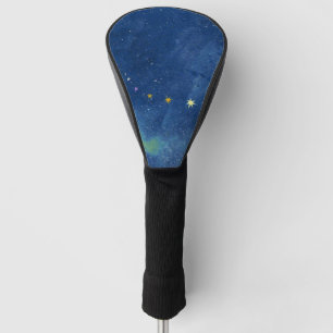 Couvre-club De Golf Illustration du ciel étoilé