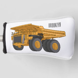 Couvre-club De Golf Illustration d'un camion à grande échelle